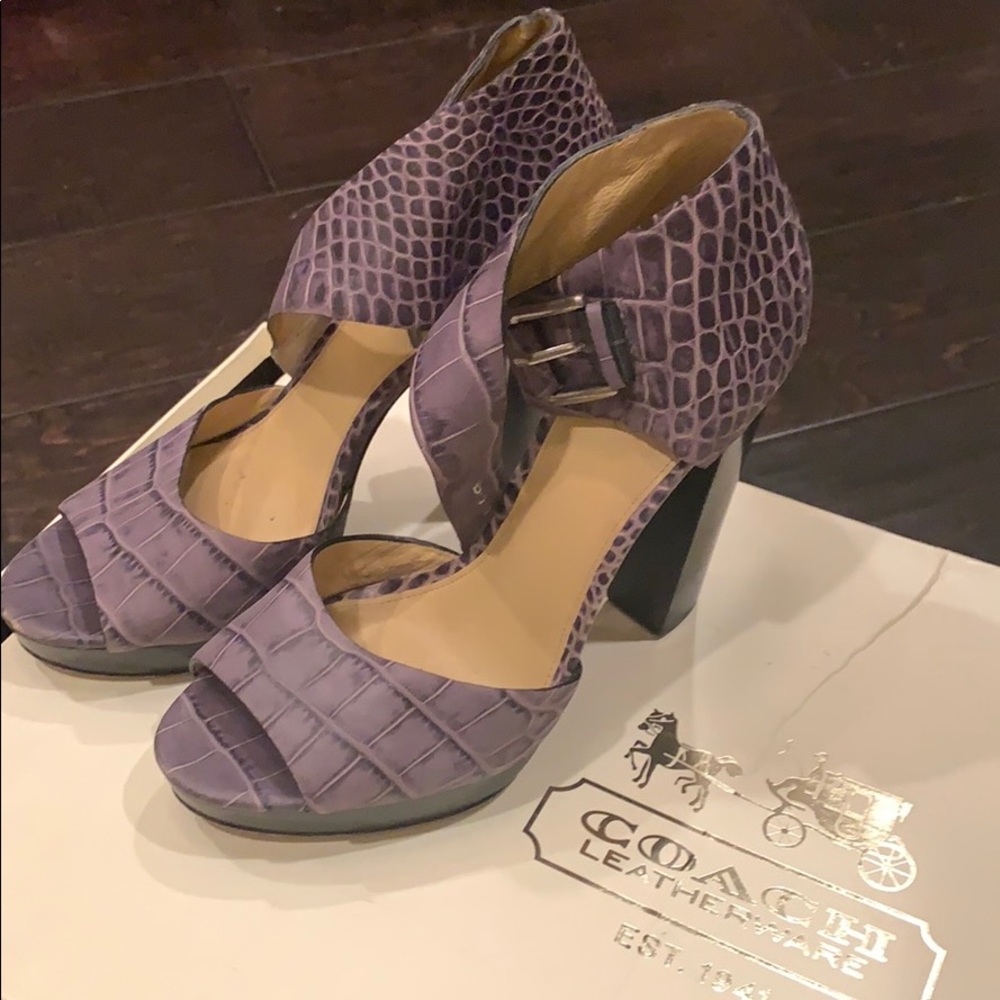 Coach heels